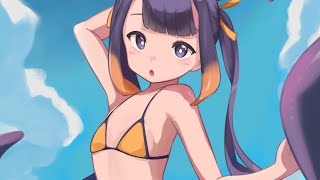【イラストメイキング】イナニスちゃん