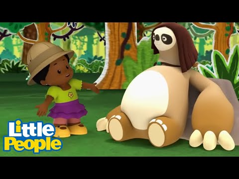 Fisher Price Little People | Sleepy Sloth | New Episodes | Kids Movie - Kids TV Series, Kingdom Kids Zone - Little People - Fisher Price
