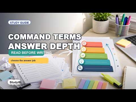 Command Terms Are Not Just Instructions
