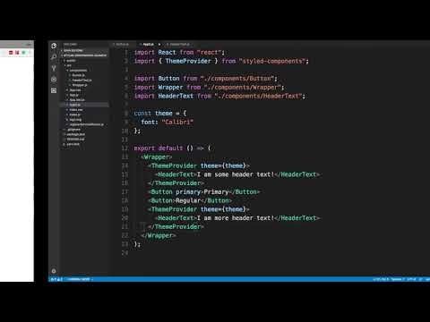 React Styled Components Tutorial