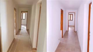 How to paint the interior of your home with spray!