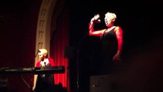 Hazel O&#39;Connor and the Bluja Project. Still breathing