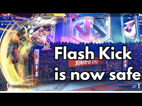 Goofy ah Guile setup