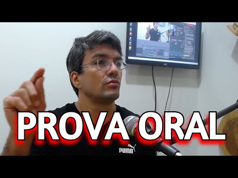 PROVA ORAL NO CONCURSO DA POLITEC DE RONDÔNIA