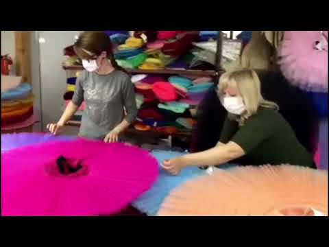 Professional basic tutu with hoops T 0001 - video 4