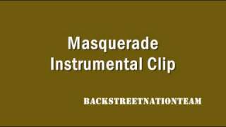 Backstreet Boys - Masquerade - Instrumental (Clip)