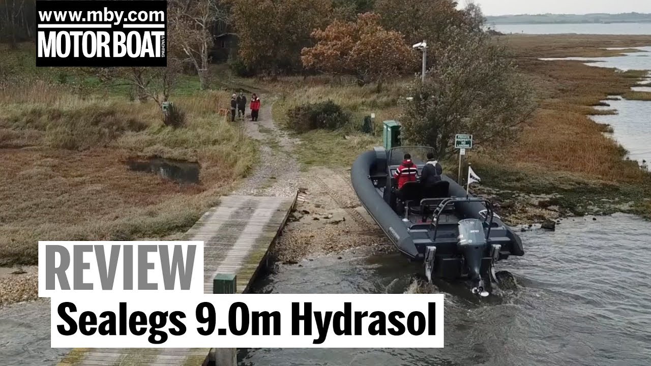 Обзор Sealegs 9m Hydrasol RIB