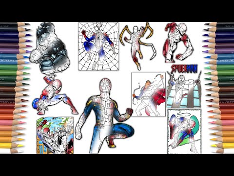 Newest SPIDER-MAN No Way Home Coloring Pages | Monthly Collection July 2021 [NCS Release]