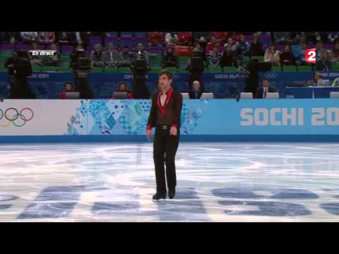 Brian Joubert 2014 Olympics Libre France2