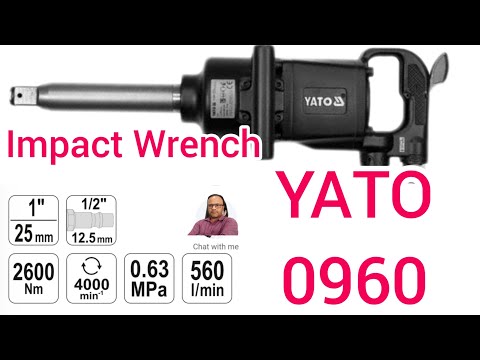 Unboxing Air Impact Wrench #impact #wrench #yato #tools #0960