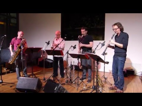 SAXOFOUR - STIWA Jazz Forum, Hagenberg, Austria, 2015-12-16 - 05. - Schneeflöckchen, Weissröckchen
