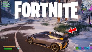 How To Unlock ALL Rocket Leauge CARS In Fortnite Chapter 5 (LAMBORGHINI HURACAN)