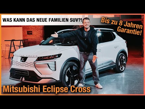 Mitsubishi Eclipse Cross (2026) Alles zum NEUEN Familien SUV mit 8 Jahren Garantie! Review | Test
