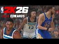Ja Morant And Anthony Edwards DOMINATE Together Super Team Alert 2K26 WHAT IF SERIES Vs Warriors