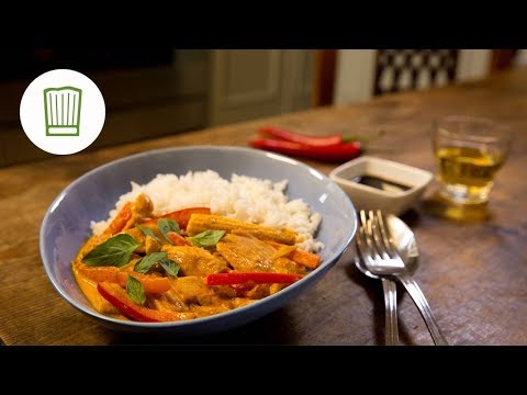 Rotes Thai Curry mit Huhn und Paprika | Chefkoch.de