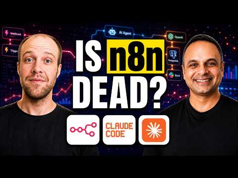 Thumbnail zu Did Claude Code Kill n8n? (AI Automation Expert Reacts)
