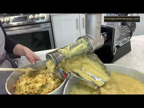 How to Make Apple Sauce with Fabio Leonardi Milling Machines