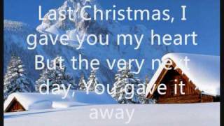 Wham - Last Christmas (lyrics on screen)