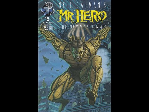 Neil Gaiman's Mr. Hero - The Newmatic Man -- Issue 5 (1995, Tekno Comix) Review