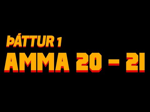 AMMA - Fyrsti þáttur 2020 - 2021