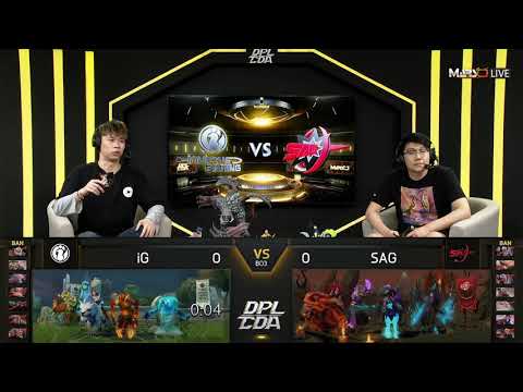 DPL CDA S2 PLAYOFFS Day 1 Match 3 iG VS SAG Game 1