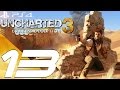 Uncharted 3 Drake's Deception PS4 - Walkthrough Part 13 - Desert Village & Salim [1080p 60fps]