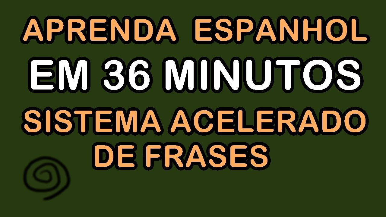 Aprenda espanhol com esta aula