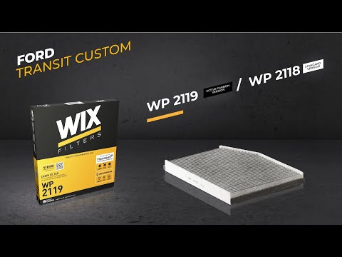 HOW TO REPLACE A WIX FILTERS CABIN FILTER I FORD TRANSIT CUSTOM I WP2119 WP2118