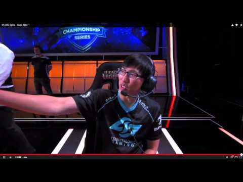 Shots Fired Doublelift TSM vs CLG