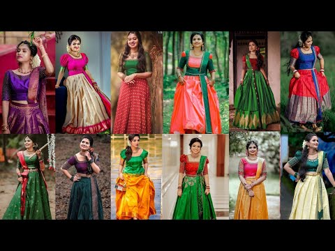 Pattu Pavadai Blouse Designs for Teenage Girls | Pattu Blouse New Designs 2022