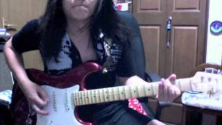 (cover) Anguish and Fear(solo)  - Yngwie Malmsteen