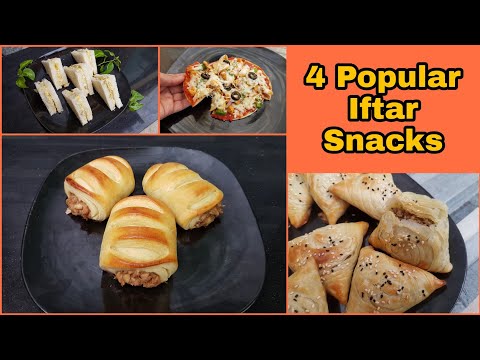 4 Popular Iftar Snacks Recipe For Ramadan - Nida's Cuisine - Ramadan Special Recipes
