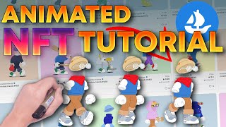 How To Make Animated NFTs ! (GIFs into NFTs)