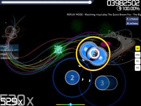 [osu!] The Quick Brown Fox - The Big Black (rrtyui)