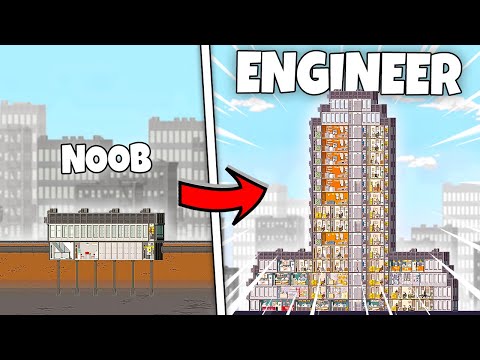 ERECTING buildings the engineering way... Project Highrise!