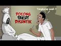 Pocong Takut Disuntik Kartun Hantu Lucu