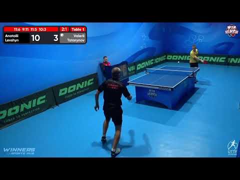 23:00 Anatolii Levshyn  3-1 Valerii Tatarynov West 5 WIN CUP 18.10.2022 | TABLE TENNIS WINCUP