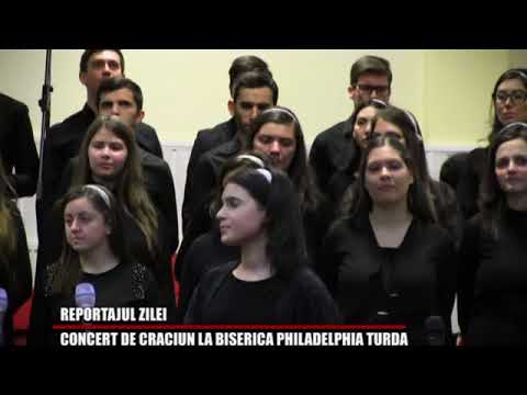 Concert de crăciun la Biserica FILADELFIA Turda - Corul Zorilor