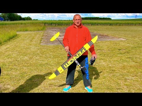 BRUTAL RC SPEED !!! NEW "VENOM" SETUP !!!  VERY VERY FAST !!!  ELECTRIC RC MODEL SPEEDER FLIGHT DEMO