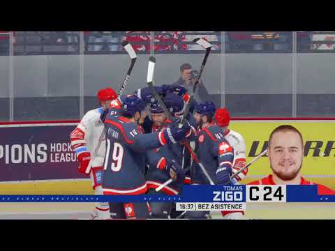 NHL™ 22  Exhibition Hockey Match: HC Slovan Bratislava - HC Oceláři Třinec