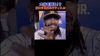 ㊗️300万再生　「大谷翔平　青の17番w タティスjrによる爆笑インタビュー」