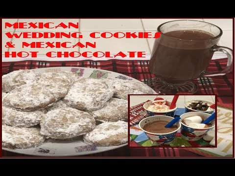 Tricia's Creations Mexican Wedding Cookies & Mexican Hot Chocolate