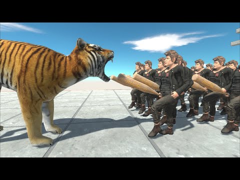 Army of Bad Boys battle with every unit - Animal Revolt Battle Simulator