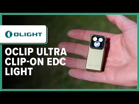 Olight Oclip Ultra Clip-On EDC Light Review (2 Weeks of Use)