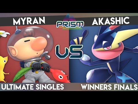 PRISM 168 - Myran (Olimar) vs. Akashic (Greninja) - Winners Finals - Smash Ultimate Singles