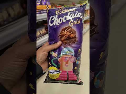 Imported Cadbury Eclairs Gold🍬🍫😘😂🥰💕🥳#new #imported #eclairs #shorts #viral #youtubeshorts #yt