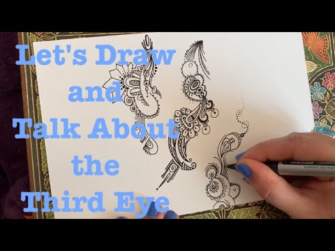 Draw With Me & Talk Crystal Jewelry, Third Eye Meditations on the Moon and Creative Consciousness