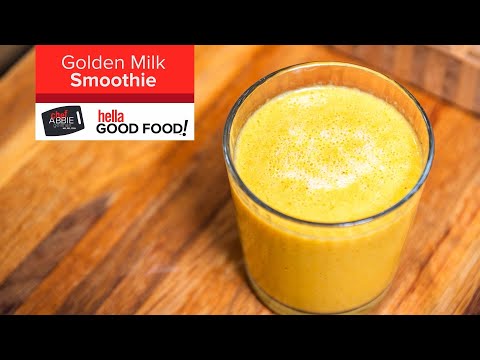 BEST Golden Milk Smoothie - delicious and nutritious!
