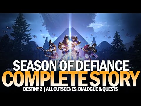 Season of Defiance - Complete Full Story (Season 20) [Destiny 2]