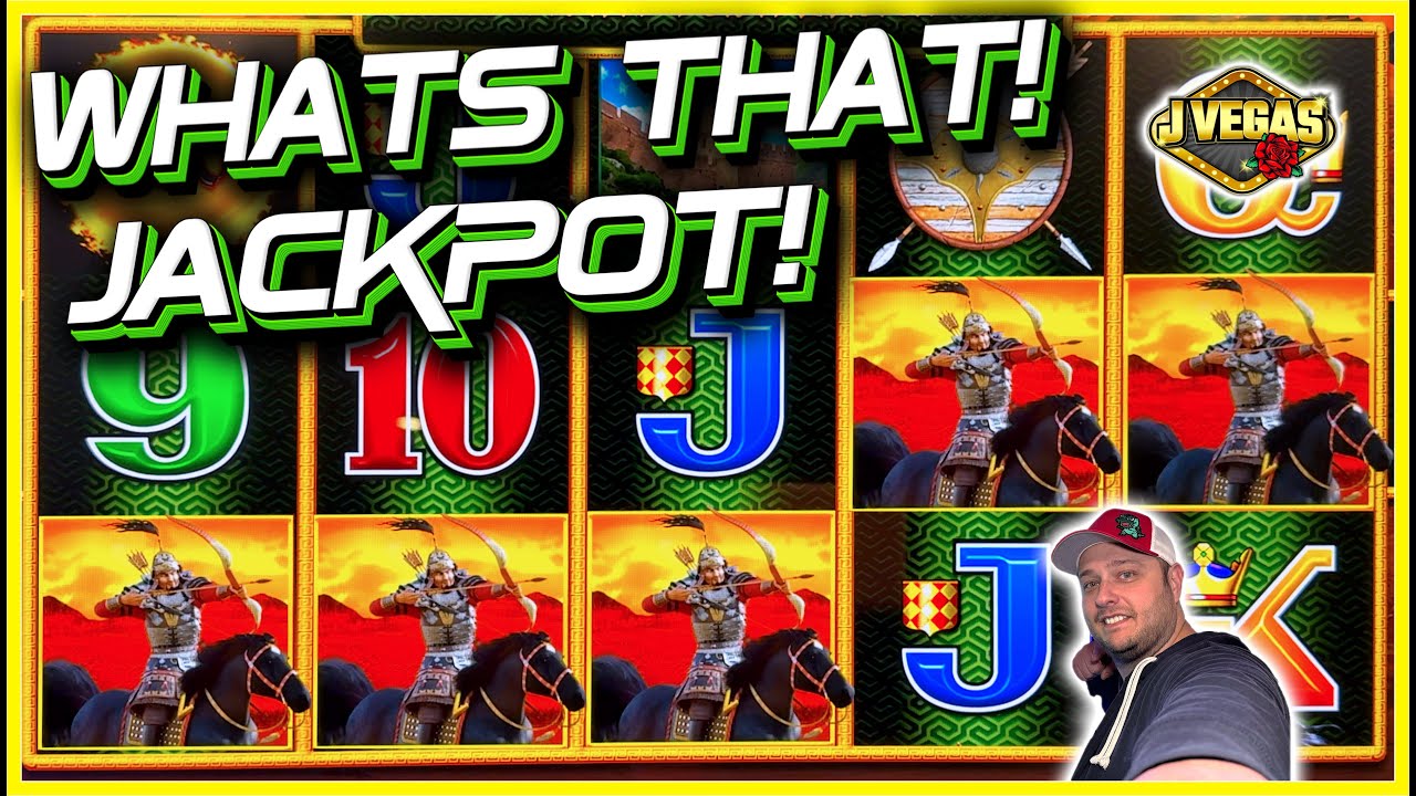 UNEXPECTED WHAT'S THAT JACKPOT!!! All We Do Is WIN On Dragon Link Genghis Kahn! Highlight!